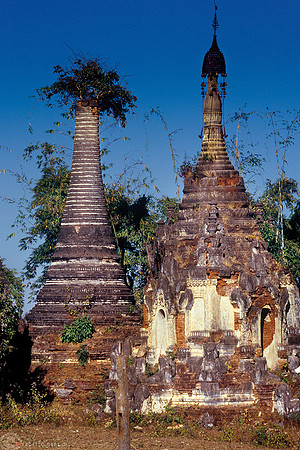 Antiche pagode resistono al tempo