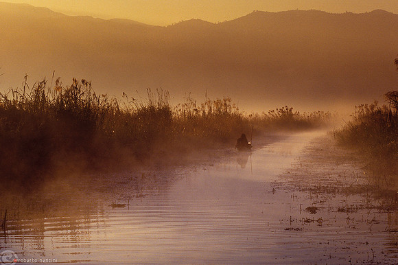 Lago Inle - Alle prime luci