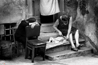Montescudaio - Dalla parrucchiera ...
