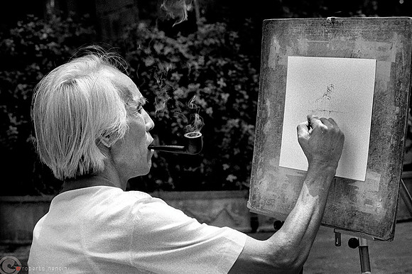 Firenze - artista di strada