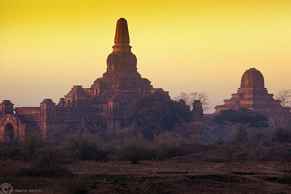 Bagan - Templi all'imbrunire